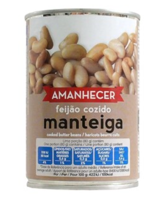 Amanhecer Butter Beans 420g x 